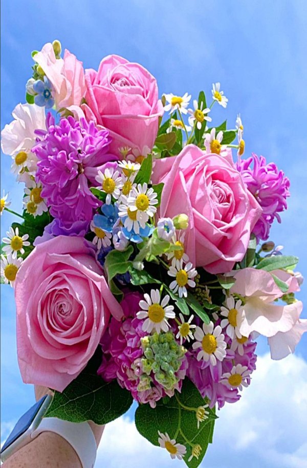 красивейший букет цветов