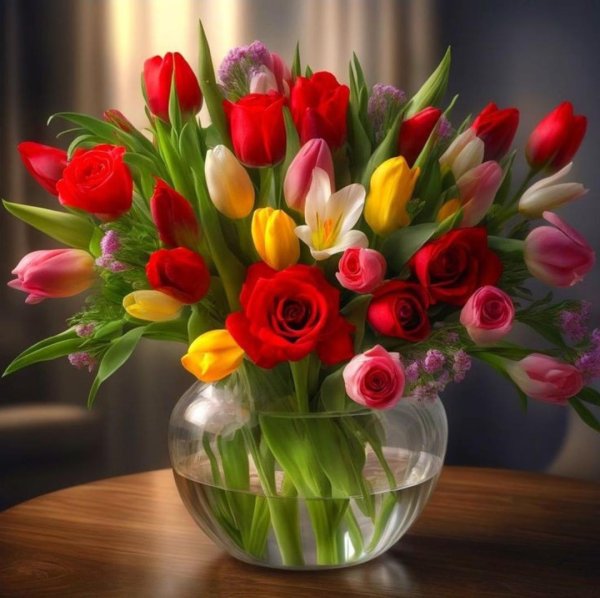 красивые цветы тюльпаны