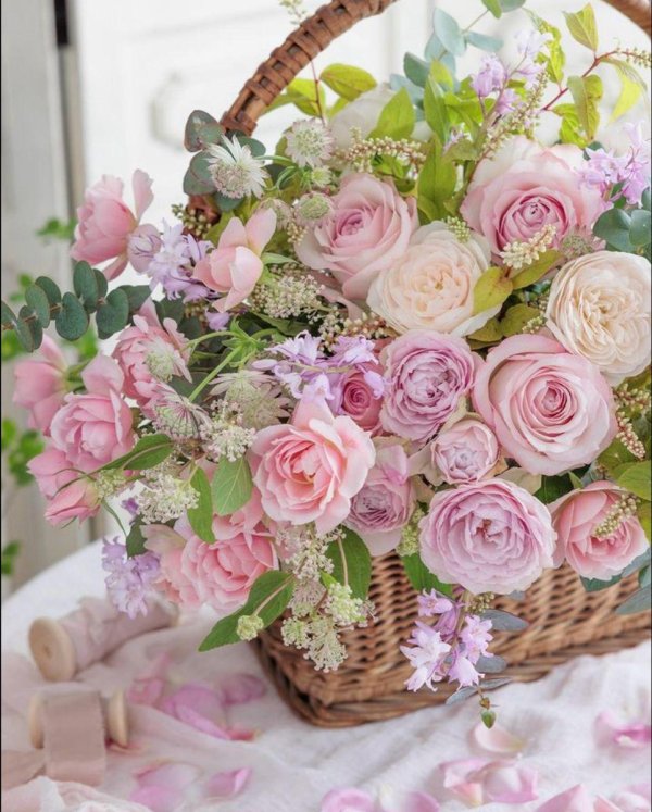 цветочная корзина