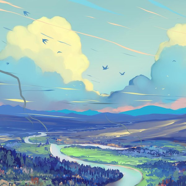 арты пейзажи