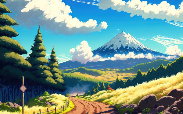 иллюстрация пейзаж