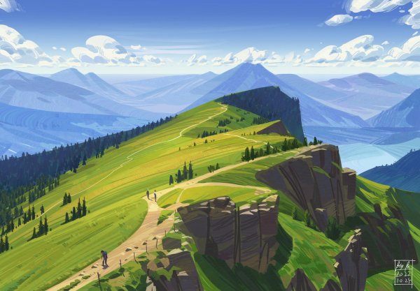 пейзаж горный