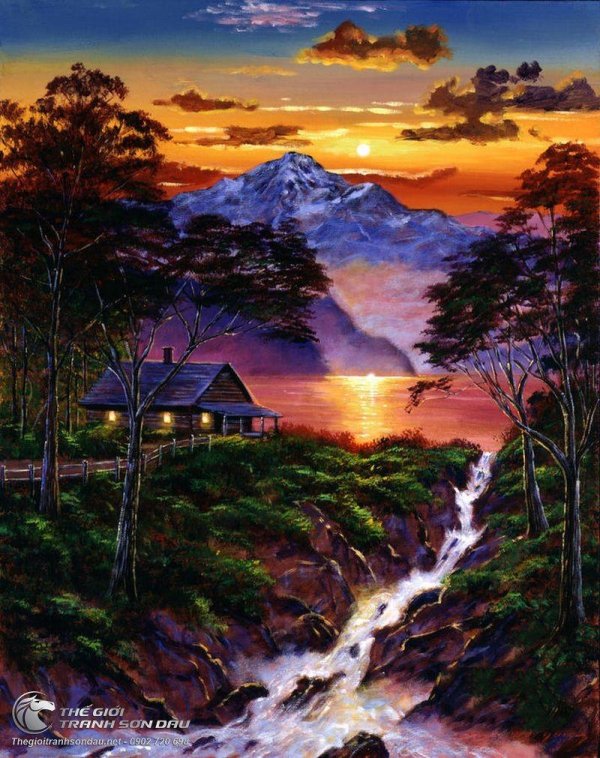 пейзажи рисунки