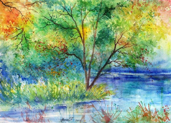 анна армона акварель