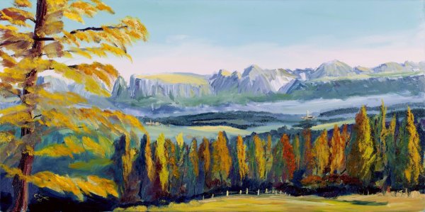 пейзажная живопись швейцарии