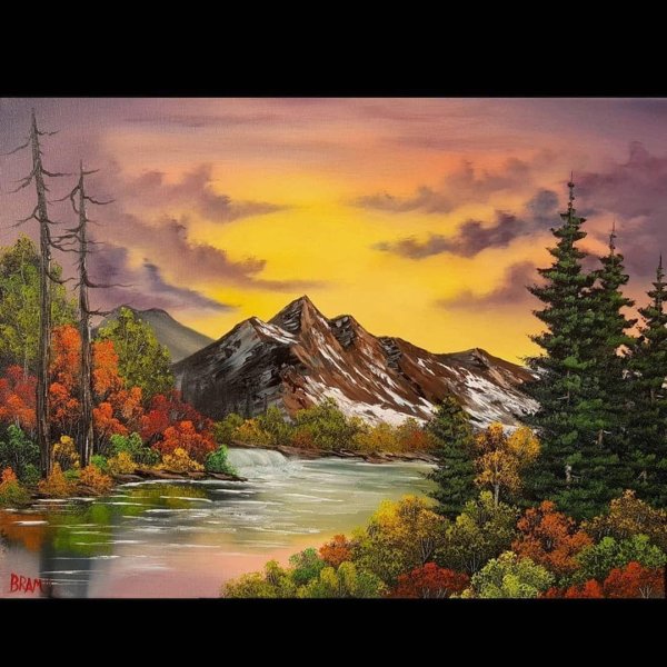 художник боб росс