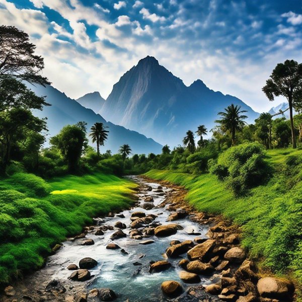 индийский пейзаж