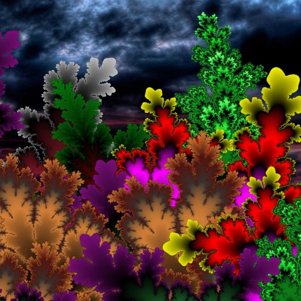 яркие краски