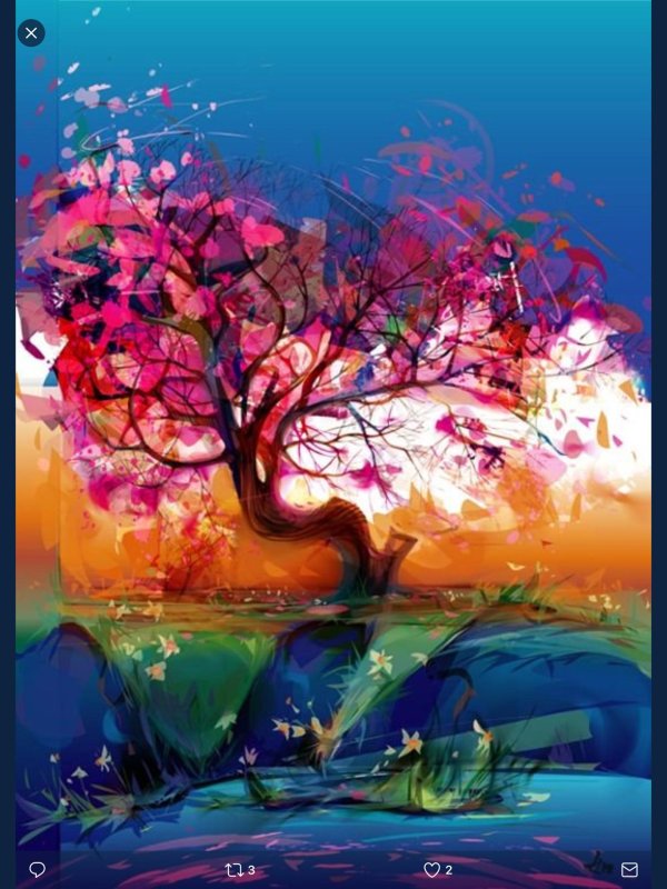 абстракции картины