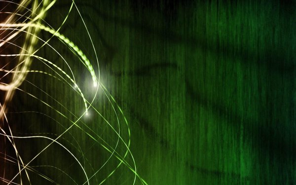 на зеленом фоне