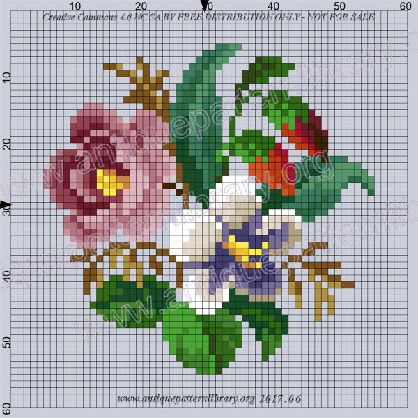 жанна стрибук викторианская вышивка крестом