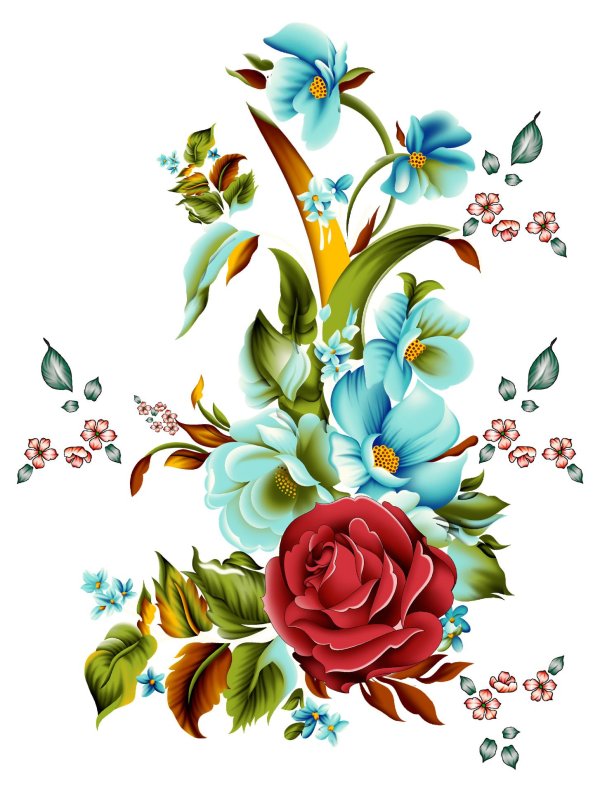 цветочные орнаменты