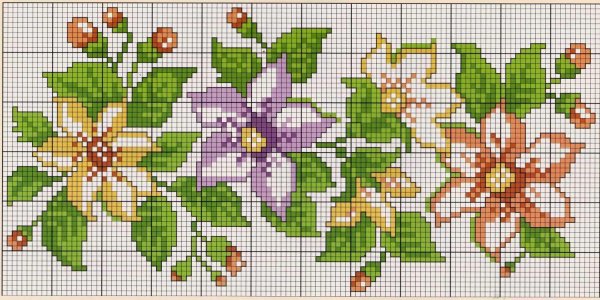 узор для вышивки