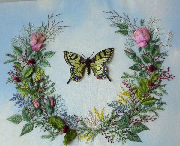 Иллюстрации с цветами