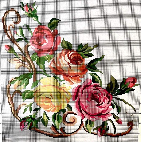 узоры для вышивки крестиком