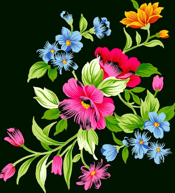 цветки рисунки