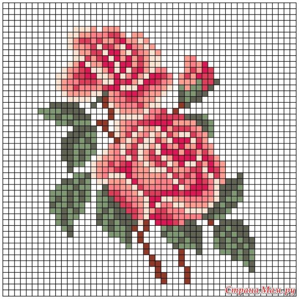 крестик вышивка