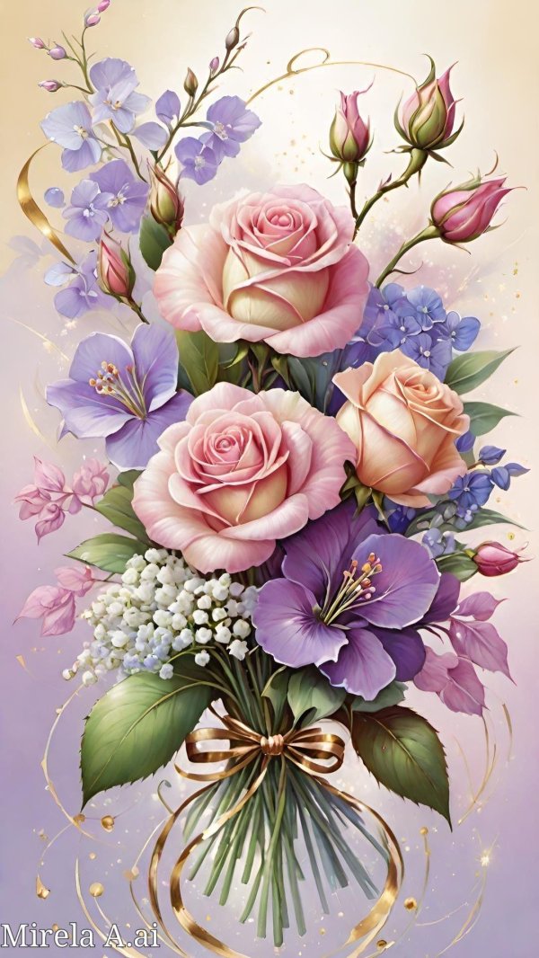 цветочные картины