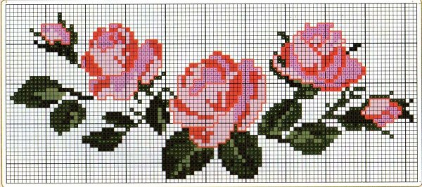 узоры для вышивки крестиком