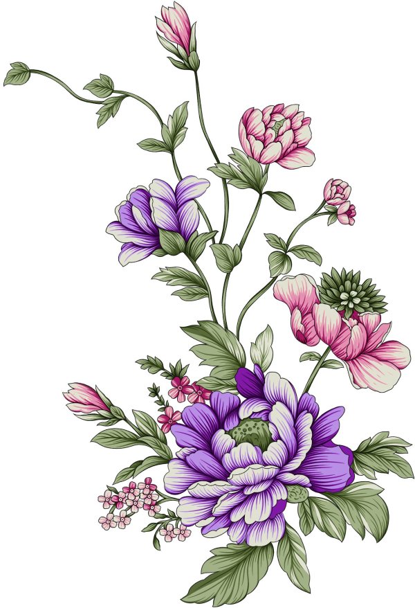 цветочный рисунок