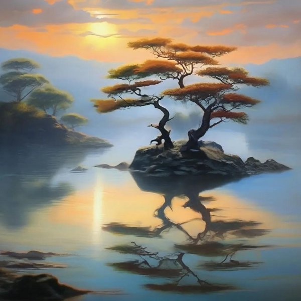 живопись природа