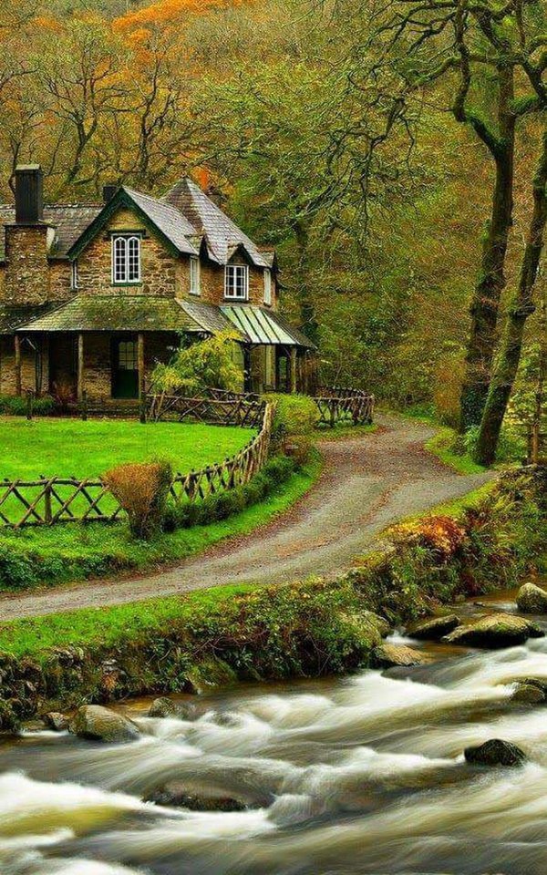 пейзажи с домами