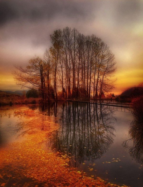 осенние закаты