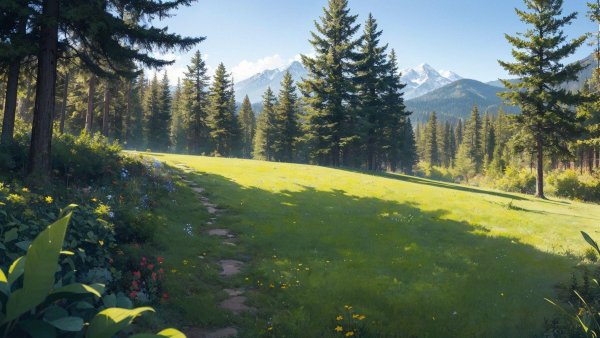 горные пейзажи