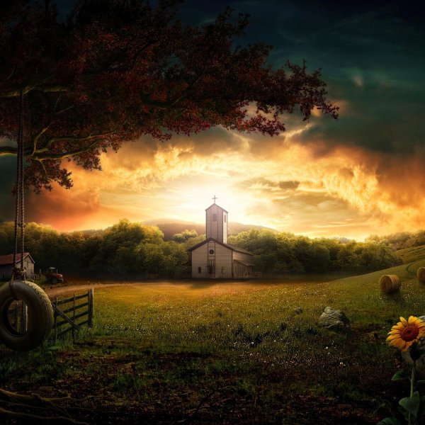 мистические пейзажи