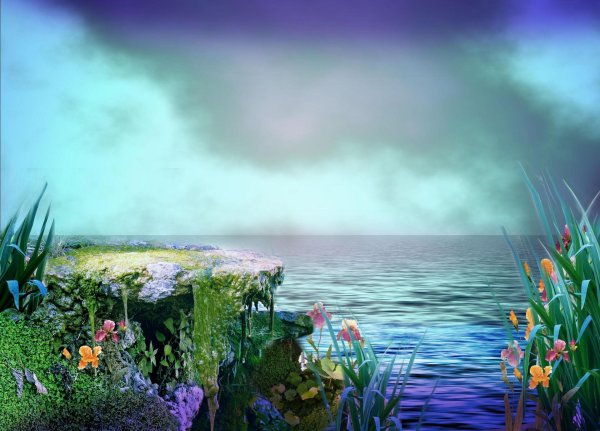 волшебное озеро