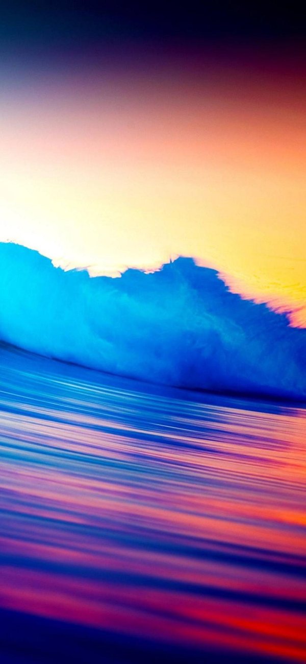 цветные волны