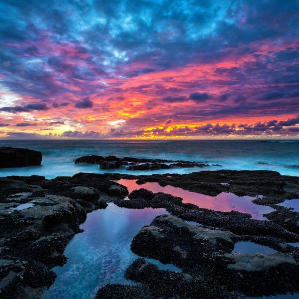 закат красивый