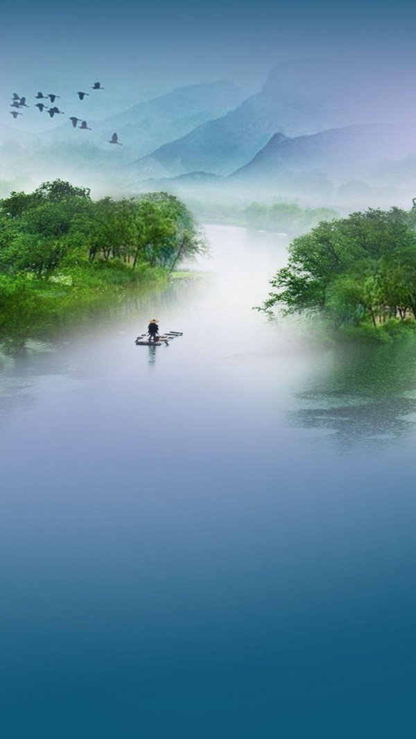 успокаивающий пейзаж