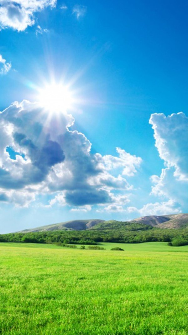 солнечное небо