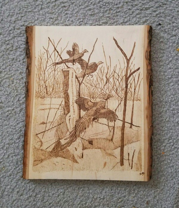 выжигание на дереве