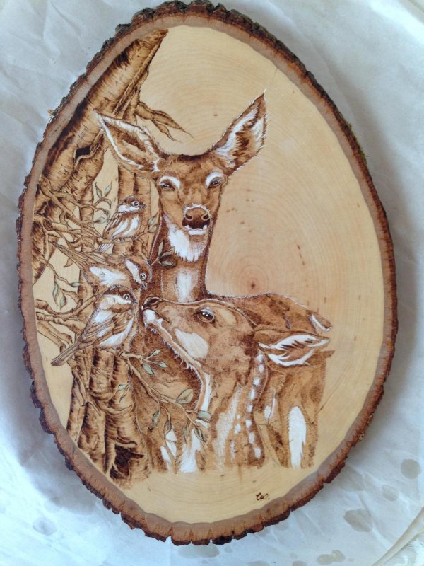 декоративное выжигание