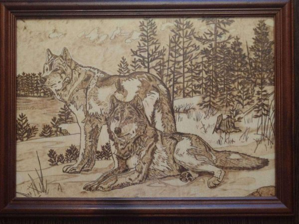 картины для выжигания