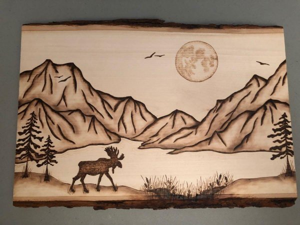 выжигание по дереву