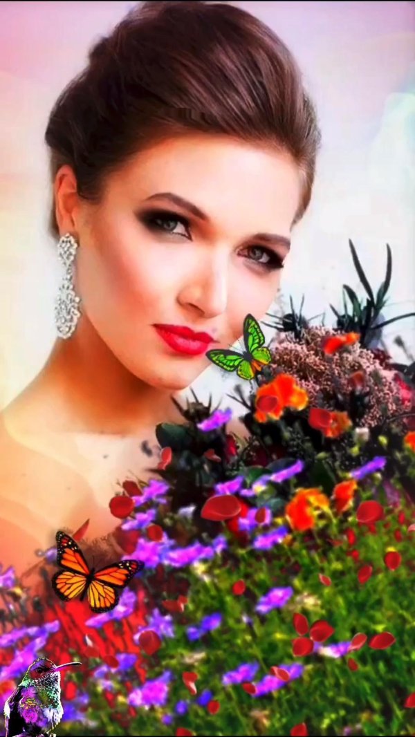 женщина красивая