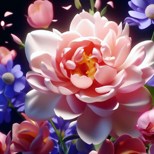 фантастические цветы