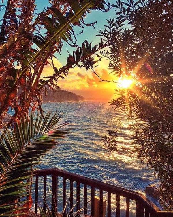 красивый закат