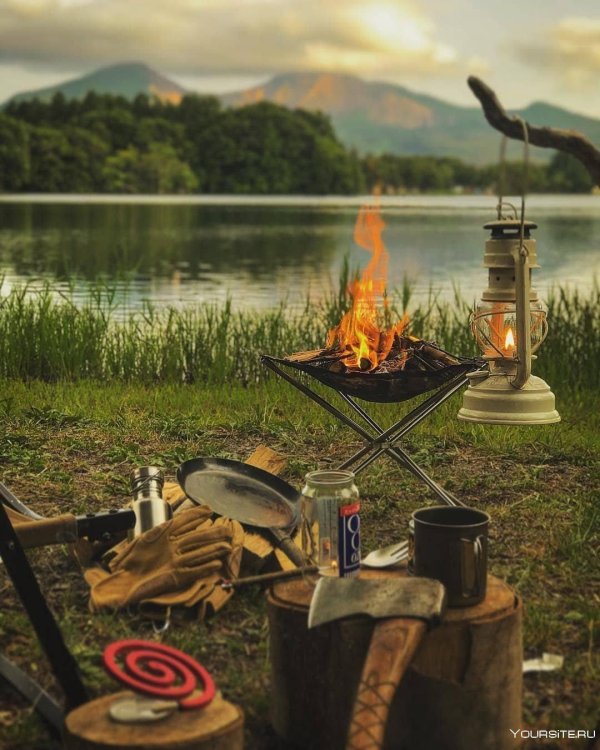 бушкрафт костер