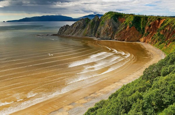 побережье охотского моря