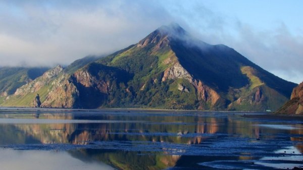 вулкан креницына курильские острова