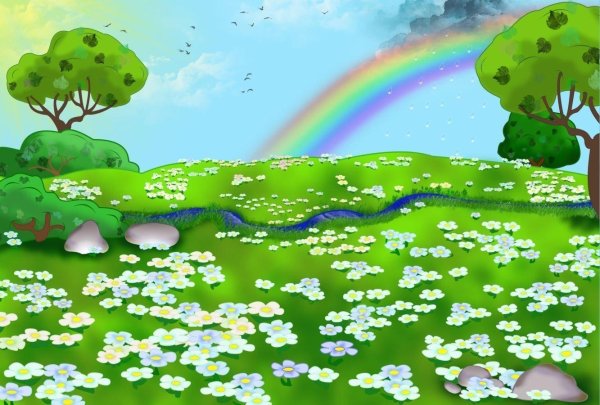 природа cartoon