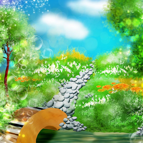 сказочные фоны