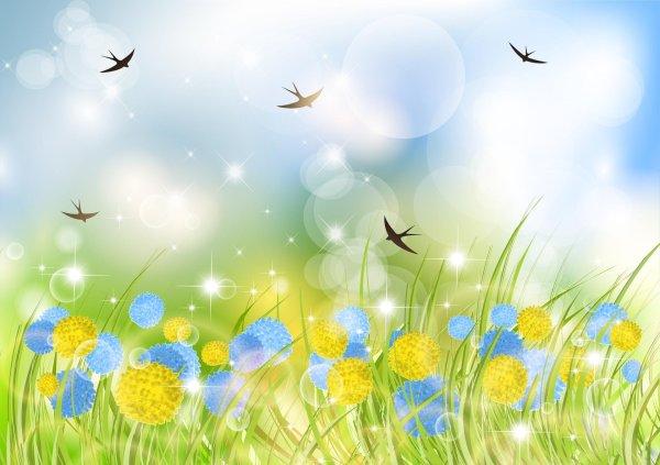 весенние фоны