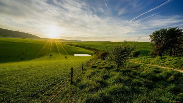 холмистая равнина тоскана