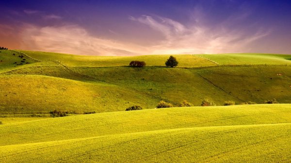 green hills зеленые холмы