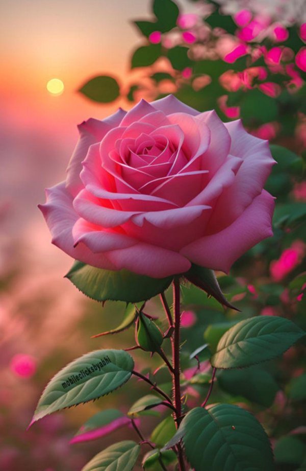 красивая цветок